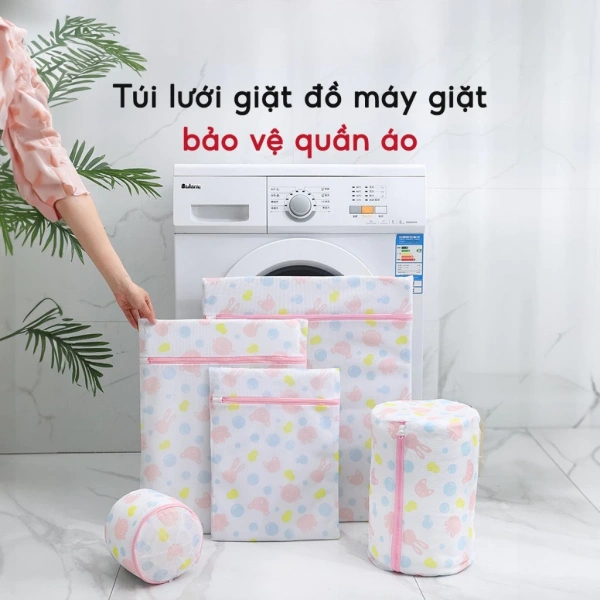 Khoá kéo trên túi lưới giặt máy có thể là nguyên nhân khiến áo ngực, tất và quần áo bị bám mùi sau mỗi lần giặt. - Ảnh 1