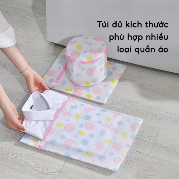Khoá kéo trên túi lưới giặt máy có thể là nguyên nhân khiến áo ngực, tất và quần áo bị bám mùi sau mỗi lần giặt. - Ảnh 5