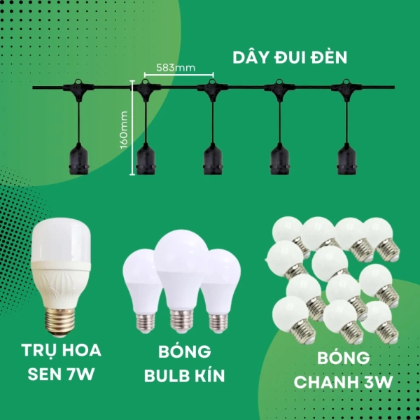 Trong số các sản phẩm trên thị trường, Dây đèn LED trang trí ngoài trời chống nước của LEDMAX đáp ứng hầu hết các tiêu chí đã nêu ở trên. (Ảnh 4)