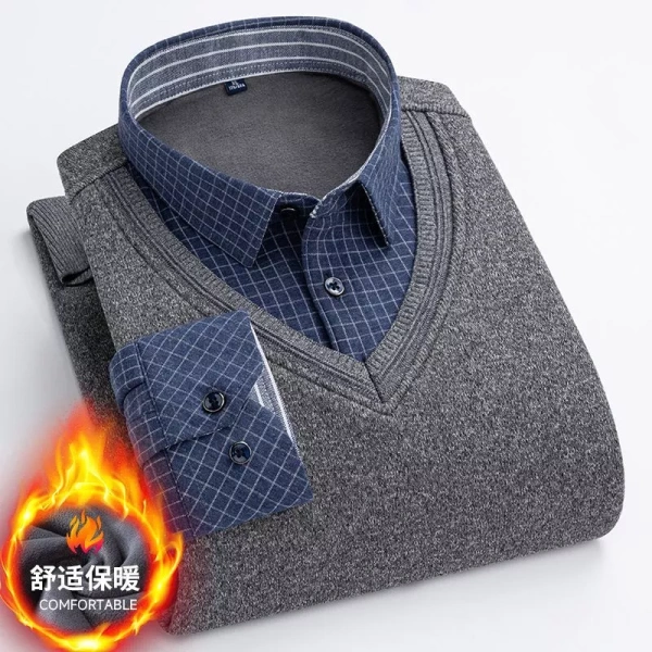 Mặc dù polyester hiện đang chiếm ưu thế trong các sản phẩm áo len công sở vì giá cả hợp lý và dễ bảo quản, nhưng một số người vẫn quan tâm tới các chất liệu tự nhiên như Merino hay Cashmere. (Ảnh 3)