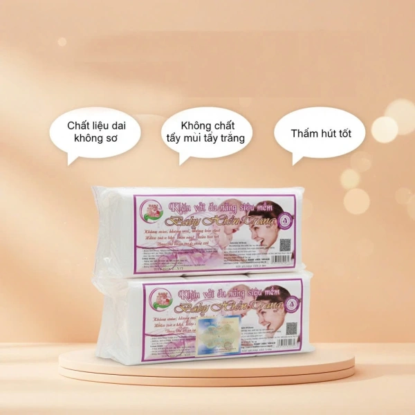 Khăn khô đa năng, thường còn được gọi là “khăn vải” hay “khăn không ẩm”, là một loại vải không dệt được thiết kế để có khả năng thấm hút tốt mà không cần thêm chất bảo quản hay dung dịch ẩm. (Ảnh 2)