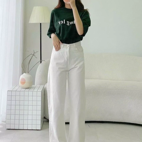 Không phải mọi quần jean ống sớ cá tính đều bền – điều người mua thường nhận ra sau lần giặt đầu tiên - Ảnh 1 Không phải mọi quần jean ống sớ cá tính đều bền – điều người mua thường nhận ra sau lần giặt đầu tiên - Ảnh 1