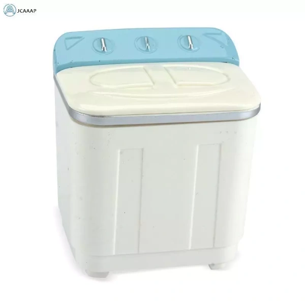 Cha mẹ thường ưu tiên chọn máy giặt mini làm từ chất liệu nhựa ABS hoặc PA, không có các cạnh sắc nhọn, và được kiểm định an toàn trẻ em. (Ảnh 3)