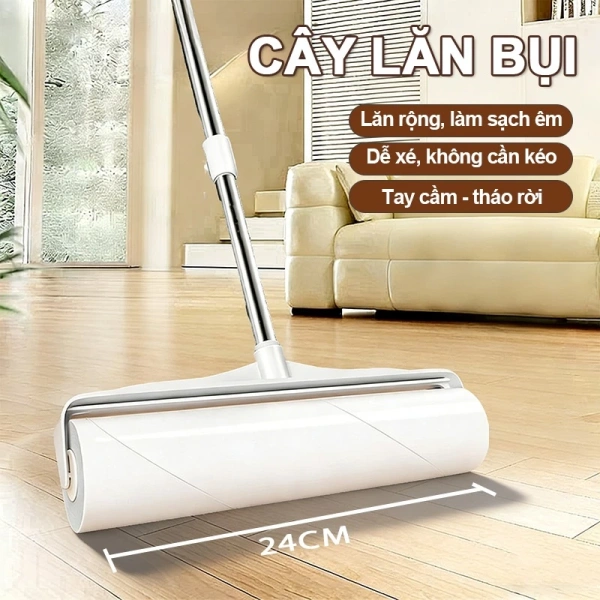 Lăn bụi đa năng thực sự loại bỏ lông chó mèo trên quần áo và chăn ga mà không để lại vết bám - Ảnh 1 Lăn bụi đa năng thực sự loại bỏ lông chó mèo trên quần áo và chăn ga mà không để lại vết bám - Ảnh 1