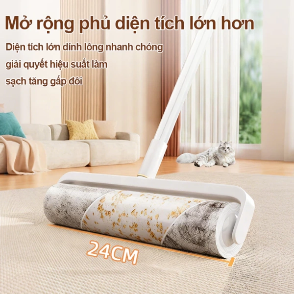 Để đạt được kết quả “không để lại vết bám” khi loại bỏ lông thú cưng, bạn không chỉ cần một công cụ tốt mà còn cần áp dụng đúng quy trình. (Ảnh 4) Để đạt được kết quả “không để lại vết bám” khi loại bỏ lông thú cưng, bạn không chỉ cần một công cụ tốt mà còn cần áp dụng đúng quy trình. (Ảnh 4)