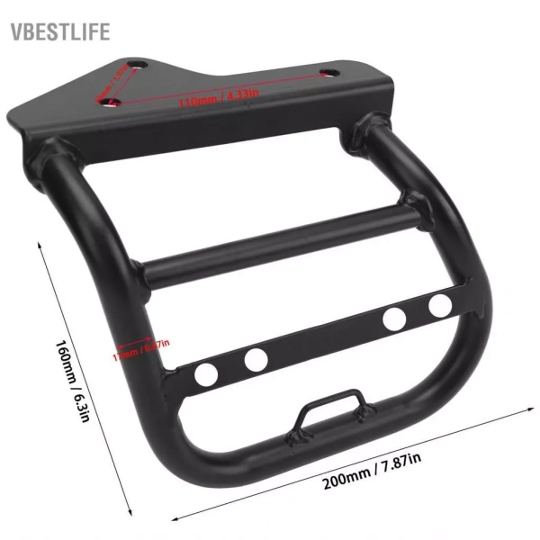 Sản phẩm VBESTLIFE Wisoqu Bên Trái Giá Để Túi Xe Máy Hỗ Trợ Ống Sắt 17mm Anodized Cứng cho XSR 900 2022 đến 2023 được thiết kế dành riêng cho các mẫu XSR 900 năm 2022‑2023. (Ảnh 4) Sản phẩm VBESTLIFE Wisoqu Bên Trái Giá Để Túi Xe Máy Hỗ Trợ Ống Sắt 17mm Anodized Cứng cho XSR 900 2022 đến 2023 được thiết kế dành riêng cho các mẫu XSR 900 năm 2022‑2023. (Ảnh 4)