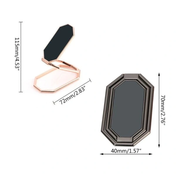 Giá đỡ này có kích thước 115×7 mm, được làm bằng hợp kim nhôm, PC, ABS và kính cường lực, mang lại cảm giác chắc chắn nhưng vẫn nhẹ. (Ảnh 3)