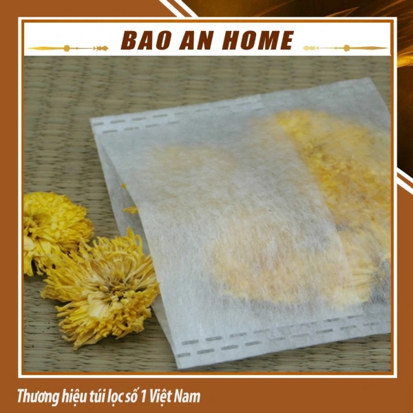 Đối với những người tìm kiếm một giải pháp cân bằng giữa hiệu suất lọc và tính thân thiện môi trường, Túi lọc trà, cà phê bằng SỢI NGÔ NHẬP KHẨU Gấp Miệng của BAOANHOME là một lựa chọn đáng cân nhắc. (Ảnh 4)
