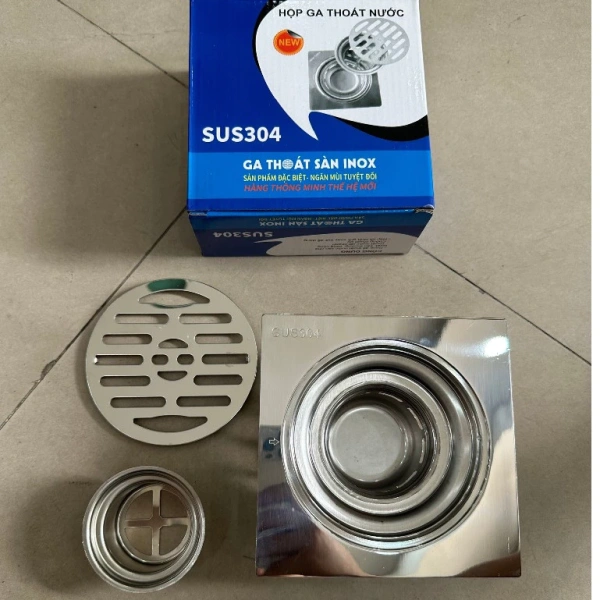 Kích thước 15×15 cm của phễu thoát sàn không phải là ngẫu nhiên. (Ảnh 4)