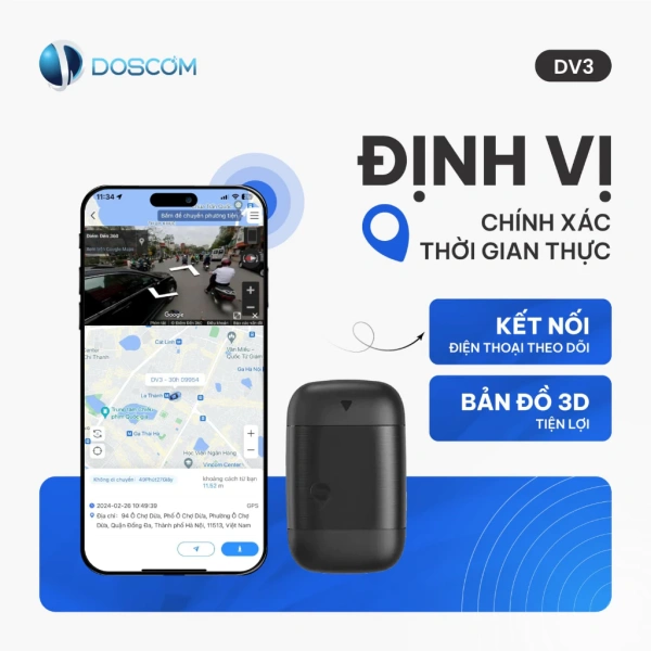 Doscom DV3 là một trong số những mẫu thiết bị OBD2 sử dụng Sim 4G hiện đang được nhiều người tin dùng nhờ độ đơn giản trong việc lắp đặt và đa dạng tính năng. (Ảnh 3) Doscom DV3 là một trong số những mẫu thiết bị OBD2 sử dụng Sim 4G hiện đang được nhiều người tin dùng nhờ độ đơn giản trong việc lắp đặt và đa dạng tính năng. (Ảnh 3)