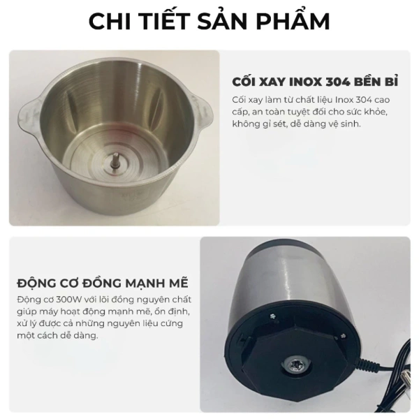 Khi bạn đã hiểu rõ ưu điểm và các khó khăn khi sử dụng cối inox, việc chọn một mẫu máy xay phù hợp sẽ dễ dàng hơn. (Ảnh 5) Khi bạn đã hiểu rõ ưu điểm và các khó khăn khi sử dụng cối inox, việc chọn một mẫu máy xay phù hợp sẽ dễ dàng hơn. (Ảnh 5)
