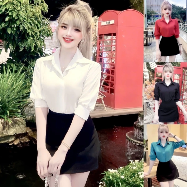 Mặc áo công sở tay lỡ nẹp đôi, ai cũng bỏ qua chi tiết ẩn nút cho đến khi cần tháo nhanh - Ảnh 1