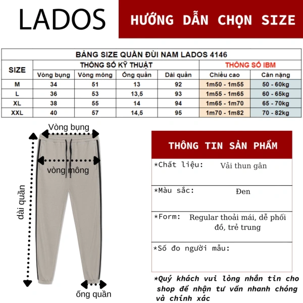Tuy nhiên, như bất kỳ mẫu quần nào có form suông, nếu người mặc có chiều cao hoặc vòng ống chân vượt mức chuẩn thiết kế, phần gân sóng ở gối có thể gây cảm giác chèn ép nhẹ. (Ảnh 5)
