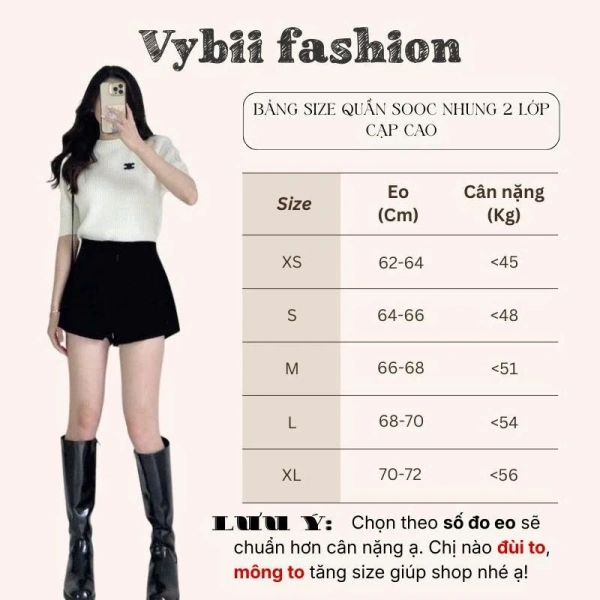 Để khai thác hết tiềm năng của quần ngắn nhung cạp cao, việc phối hợp màu sắc và phong cách là điều không thể bỏ qua. (Ảnh 4)