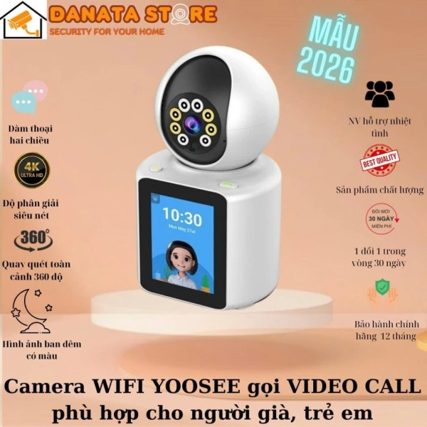 Màn hình 2.8 inch của camera Wi‑Fi khiến việc quan sát chuyển động trong nhà khó hơn dự kiến - Ảnh 1 Màn hình 2.8 inch của camera Wi‑Fi khiến việc quan sát chuyển động trong nhà khó hơn dự kiến - Ảnh 1