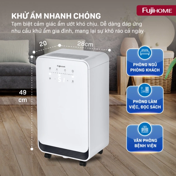 Việc đóng cửa sổ khi bật máy hút ẩm thường mang lại kết quả tốt nhất, vì máy không phải đối mặt với không khí ẩm liên tục từ bên ngoài. (Ảnh 5) Việc đóng cửa sổ khi bật máy hút ẩm thường mang lại kết quả tốt nhất, vì máy không phải đối mặt với không khí ẩm liên tục từ bên ngoài. (Ảnh 5)