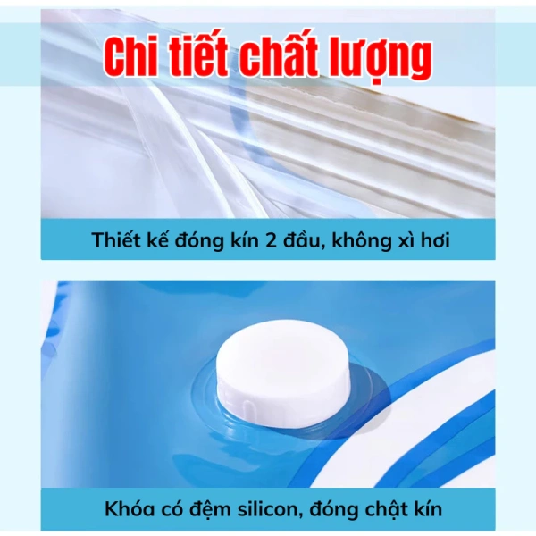 Một chiếc túi hút không khí có thể giải phóng nửa mét vuông diện tích để lưu trữ quần áo mùa đông - Ảnh 4