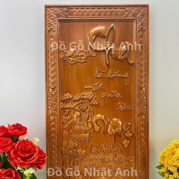 Một năm sau khi treo tranh gỗ trên tường phòng khách, sự yên bình bất ngờ lan tỏa khắp không gian - Ảnh 1 Một năm sau khi treo tranh gỗ trên tường phòng khách, sự yên bình bất ngờ lan tỏa khắp không gian - Ảnh 1