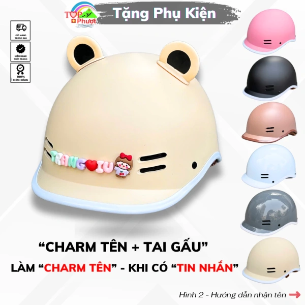 Mũ bảo hiểm màu kem kèm tai gấu thường khiến người dùng bỏ qua việc kiểm tra độ vừa vặn trước khi lên đường - Ảnh 1 Mũ bảo hiểm màu kem kèm tai gấu thường khiến người dùng bỏ qua việc kiểm tra độ vừa vặn trước khi lên đường - Ảnh 1