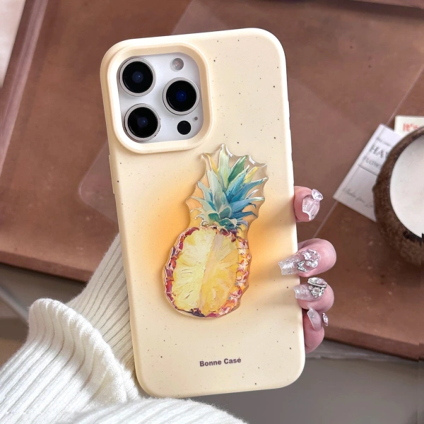 Mùa hè iPhone rực rỡ hơn khi vỏ mềm ba chiều họa tiết trái cây vừa tôn phong cách vừa giữ mát tay. - Ảnh 4