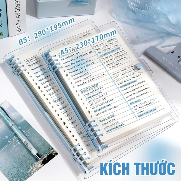 Sản phẩm sổ tay trên không chỉ phù hợp để ghi chép học tập mà còn rất đa dụng trong môi trường làm việc văn phòng và trong đời sống cá nhân. (Ảnh 5) Sản phẩm sổ tay trên không chỉ phù hợp để ghi chép học tập mà còn rất đa dụng trong môi trường làm việc văn phòng và trong đời sống cá nhân. (Ảnh 5)