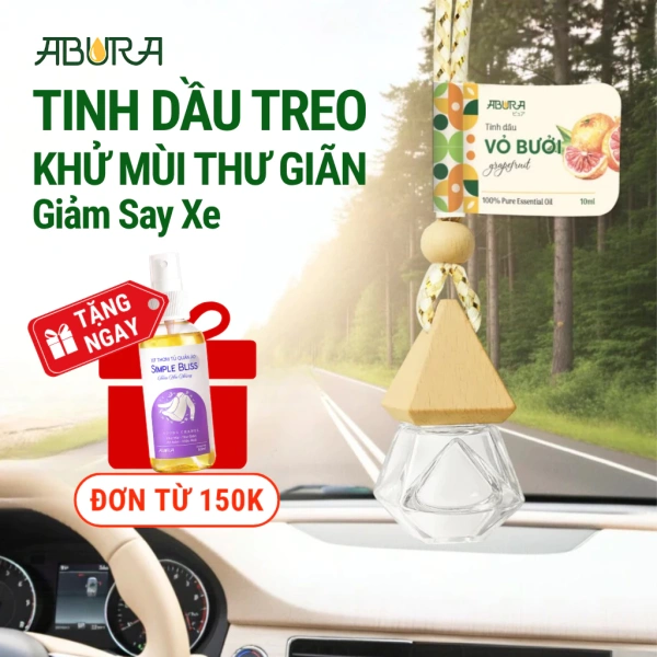 Mùi hương tự nhiên từ tinh dầu treo xe không chỉ khử mùi mà còn giảm buồn ngủ trên những chuyến đường dài - Ảnh 1