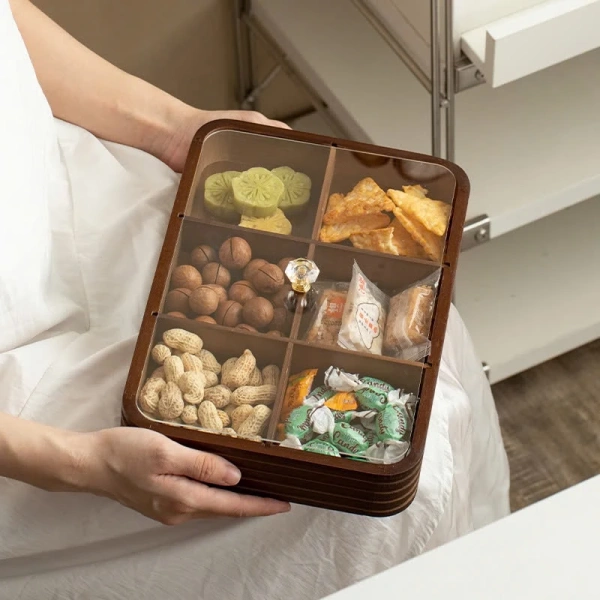 Trong thị trường hiện nay, có rất nhiều mẫu khay gỗ vuông với chất liệu và thiết kế đa dạng. (Ảnh 4)