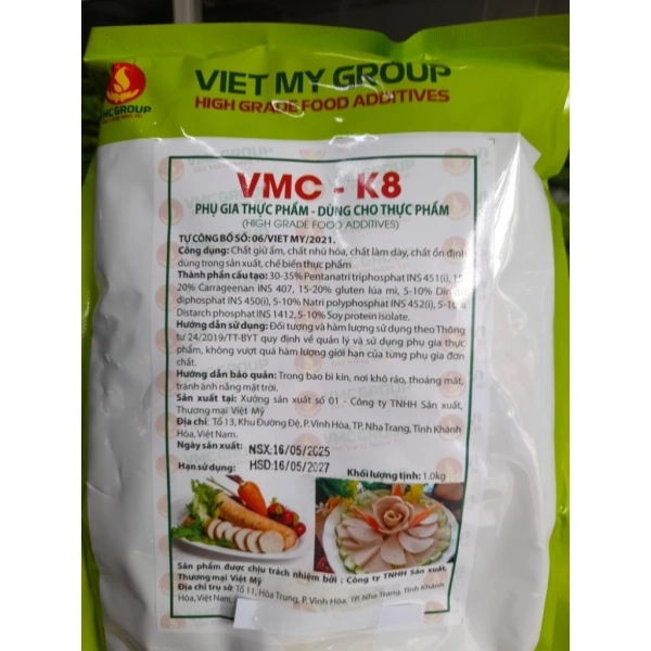 Giò dài thường được làm từ hỗn hợp tinh bột, bột sắn, protein động vật và các phụ gia khác. (Ảnh 2) Giò dài thường được làm từ hỗn hợp tinh bột, bột sắn, protein động vật và các phụ gia khác. (Ảnh 2)