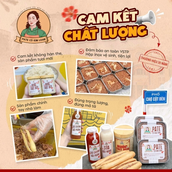 Với sự phổ biến của pâté, nhiều nơi bán hàng có thể đưa ra các phiên bản “giả mạo” không đáp ứng tiêu chuẩn chất lượng. (Ảnh 5)