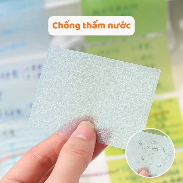 Do đó, việc bảo quản giấy ở nơi khô ráo, tránh đặt gần vòi nước hoặc không để giấy dính vào các bề mặt ẩm ướt là cách tốt nhất để duy trì độ bền và hiệu quả viết. (Ảnh 3)