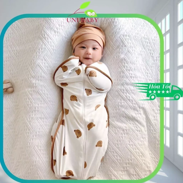 Những bất ngờ khi dùng nhộng chũn ngủ mềm mại cho bé sơ sinh: giảm giật mình, ngủ sâu suốt đêm - Ảnh 1 Những bất ngờ khi dùng nhộng chũn ngủ mềm mại cho bé sơ sinh: giảm giật mình, ngủ sâu suốt đêm - Ảnh 1