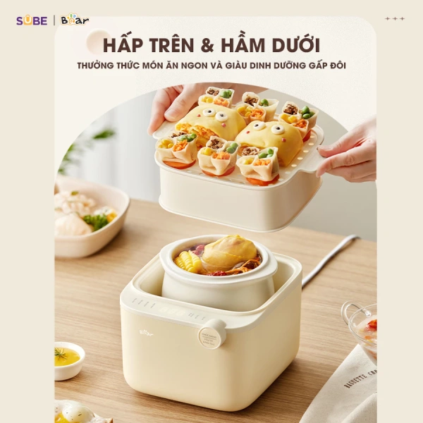 Những bất ngờ khi dùng nồi nấu chậm siêu nhỏ: tiết kiệm thời gian nhưng cháo lại dễ bị khô hơn dự đoán. - Ảnh 2 Những bất ngờ khi dùng nồi nấu chậm siêu nhỏ: tiết kiệm thời gian nhưng cháo lại dễ bị khô hơn dự đoán. - Ảnh 2
