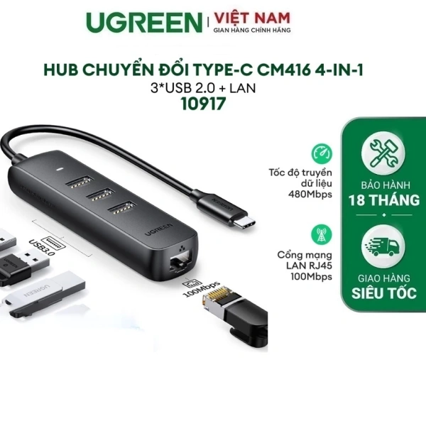 Những bất ngờ về tốc độ LAN khi dùng hub USB‑C 4‑in‑1 trong công việc hằng ngày - Ảnh 1 Những bất ngờ về tốc độ LAN khi dùng hub USB‑C 4‑in‑1 trong công việc hằng ngày - Ảnh 1