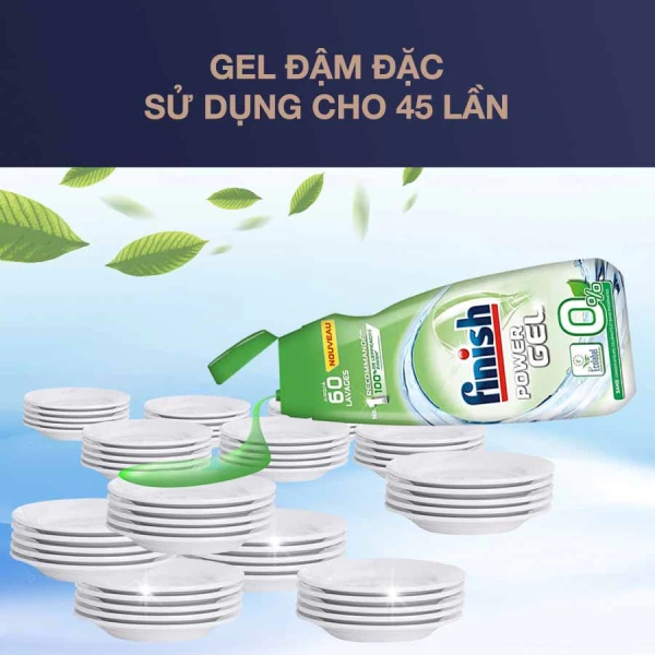 Một ví dụ thực tiễn về gel sinh thái đáp ứng các tiêu chí trên chính là Gel rửa bát Finish Eco 0% chai 900ml. (Ảnh 4)
