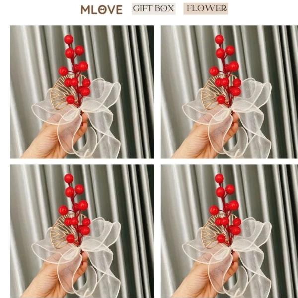 Thay vì mua nơ hoàn chỉnh, nhiều người thích tự tay tạo nơ để thể hiện cá tính. (Ảnh 5) Thay vì mua nơ hoàn chỉnh, nhiều người thích tự tay tạo nơ để thể hiện cá tính. (Ảnh 5)