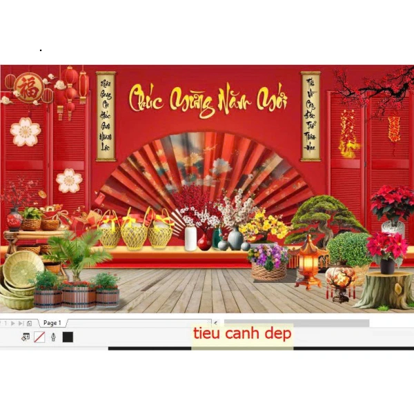 Những chi tiết nhỏ trong cách bố trí vải trang trí Tết khiến không gian rực rỡ nhưng lại gây phiền toái khi dọn dẹp. - Ảnh 4