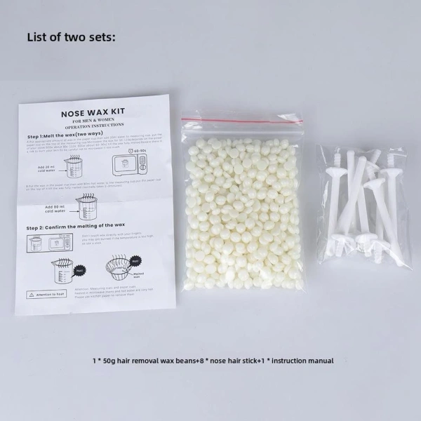 Nếu bạn đang cân nhắc mua một sản phẩm phù hợp, 25g / 50g Mũi Sáp Bộ Dụng Cụ Tẩy Lông Mũi Bộ Sáp Giấy Miễn Phí Mũi Tóc Đậu Làm Sạch Sáp B3j2 là một lựa chọn đáng xem xét. (Ảnh 4)