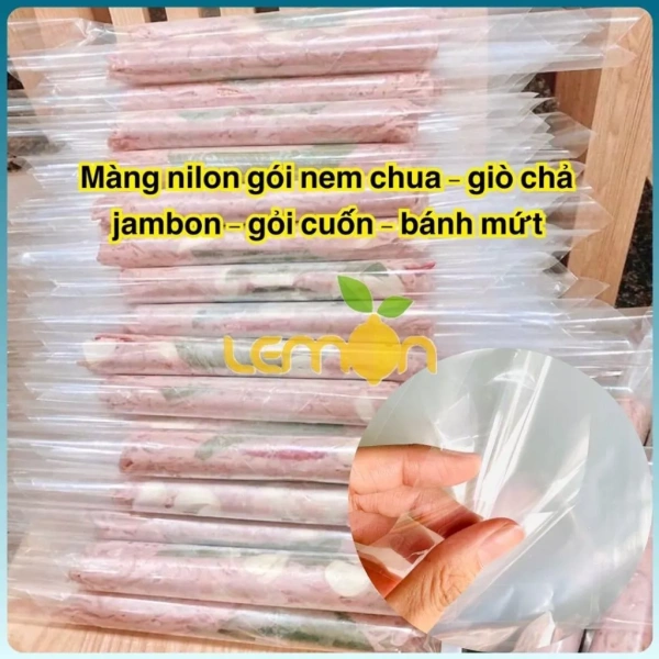 Những chi tiết nhỏ trong việc chọn màng nilon đa kích thước thường bị bỏ qua cho đến khi gỏi cuốn bị rách. - Ảnh 1