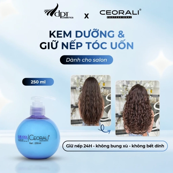 Những chi tiết nhỏ về kem dưỡng giữ nếp tóc uốn khiến tóc vẫn bóng mượt mà không bết dính suốt ngày - Ảnh 1 Những chi tiết nhỏ về kem dưỡng giữ nếp tóc uốn khiến tóc vẫn bóng mượt mà không bết dính suốt ngày - Ảnh 1