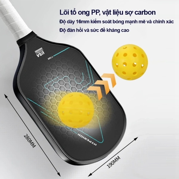 Độ dày vợt thường được nhắc tới như một chỉ số ảnh hưởng tới cảm giác cầm và sức mạnh. (Ảnh 2) Độ dày vợt thường được nhắc tới như một chỉ số ảnh hưởng tới cảm giác cầm và sức mạnh. (Ảnh 2)