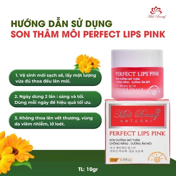 Trong quá trình thử nghiệm, nhiều người đã chọn Son Dưỡng Môi Thâm Perfect Lips Pink 10g của Midi Beauty vì công thức toàn diện. (Ảnh 5)