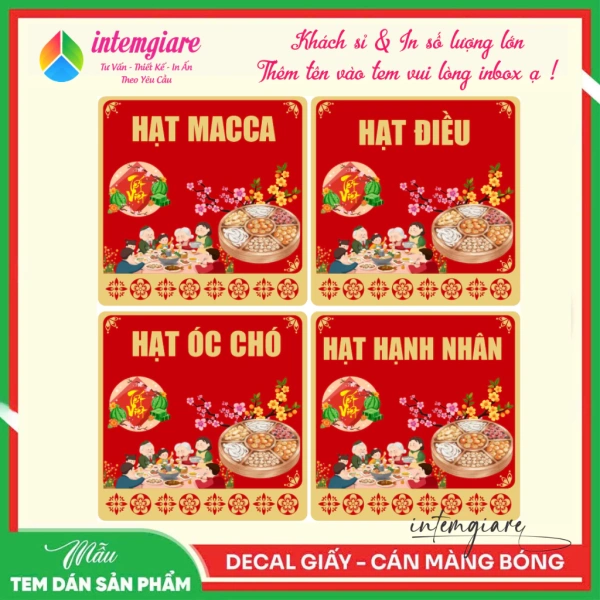 Những dấu hiệu tem dán mứt Tết bắt đầu bong tróc chỉ sau vài ngày sử dụng - Ảnh 1
