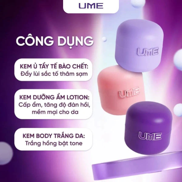 Kem dưỡng trắng của UME chứa Salicylic Acid và Niacinamide. (Ảnh 2)