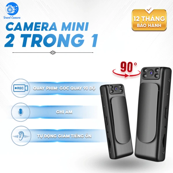 Hầu hết camera mini tích hợp micrô MEMS duy nhất, thường đặt trong một khối gọn, không có phần tách âm chuyên sâu. (Ảnh 3)