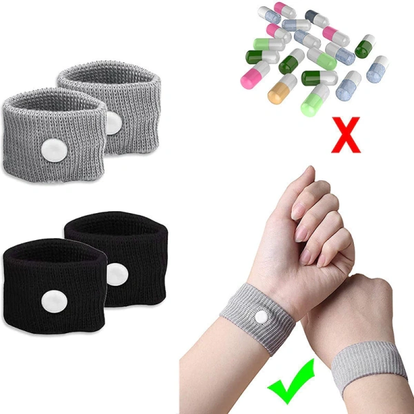 Dây đeo tay chống buồn nôn dựa trên một nguyên lý cơ bản của y học cổ truyền: việc kích thích một điểm nhấn trên cổ tay có thể ảnh hưởng đến trung tâm điều khiển cảm giác buồn nôn trong não. (Ảnh 2)