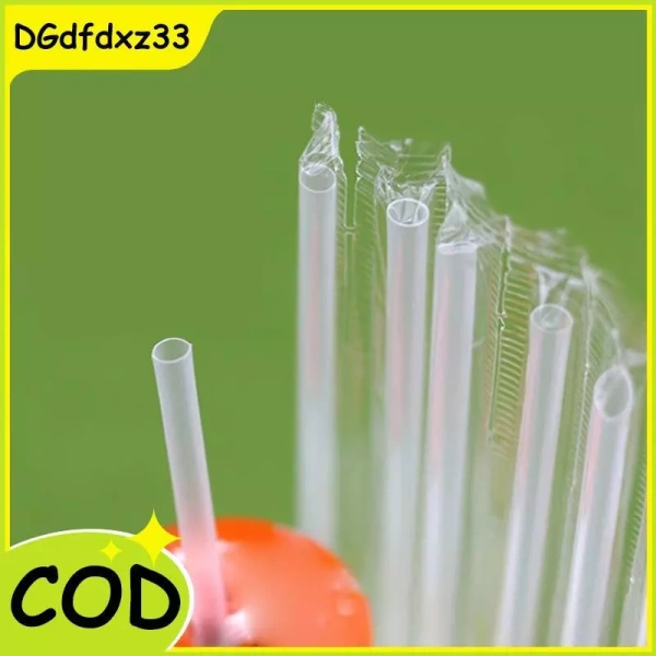 Những nhà hàng và gia đình có thể lựa chọn mua số lượng lớn ống hút nhựa tái chế, như “[DZ2] 500 Chiếc Ống Hút Nhựa DIY Dùng Một Lần Ngắn Trong Suốt Đầu Nhọn Mỏng Ống Hút Uống Hàng Hóa Phụ Kiện Nhà Bếp VN” với giá ưu đãi 56.100 VND (so với giá gốc 71.808 VND). (Ảnh 4)