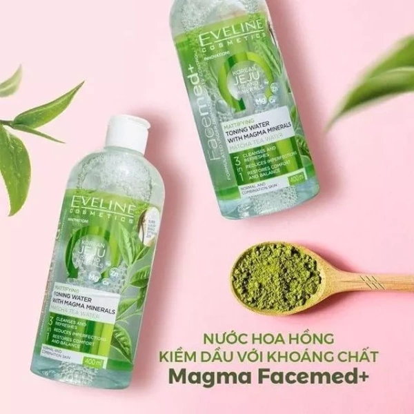 Để minh chứng cho những quan sát trên, một số bạn trẻ đã chia sẻ nhật ký da 30 ngày khi sử dụng Nước hoa hồng EVELINE COSMETICS TONING WATER WITH MAGMA MINERAL MATCHA TEA (400ml). (Ảnh 4) Để minh chứng cho những quan sát trên, một số bạn trẻ đã chia sẻ nhật ký da 30 ngày khi sử dụng Nước hoa hồng EVELINE COSMETICS TONING WATER WITH MAGMA MINERAL MATCHA TEA (400ml). (Ảnh 4)