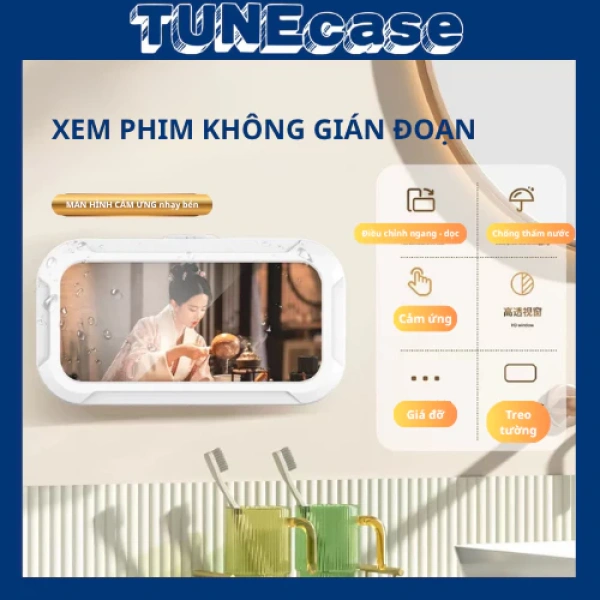 Không để khăn tắm, xà phòng hoặc bất kỳ vật dụng nào nhấn lên mặt kính khi mở nắp. (Ảnh 4) Không để khăn tắm, xà phòng hoặc bất kỳ vật dụng nào nhấn lên mặt kính khi mở nắp. (Ảnh 4)