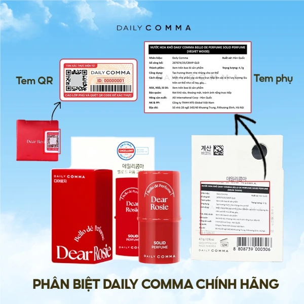 Daily Comma – thương hiệu mỹ phẩm và mùi hương cao cấp đến từ Hàn Quốc – đã phát triển bốn dòng hương đặc trưng cho nước hoa sáp. (Ảnh 2)