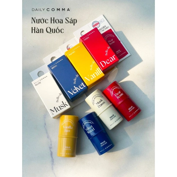 Daily Comma – thương hiệu mỹ phẩm và mùi hương cao cấp đến từ Hàn Quốc – đã phát triển bốn dòng hương đặc trưng cho nước hoa sáp. (Ảnh 3)